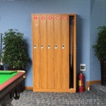 당구큐대 보관함 자물쇠 철재수납장 전시장 당구장 : 우주모아편의점