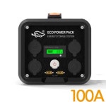 에코파워팩 휴대용 차박 캠핑용 파워뱅크 100A 배터리 고속충전 C타입 100000mAh : 아우토반모터스