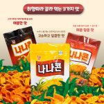 (비건 인증) 난 나나콘 오리지널 달콤 154g x 10봉 : nanacorn
