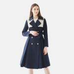 엘바이엘 주문 제작 콘 마린 트렌치 코트 : 엘바이엘