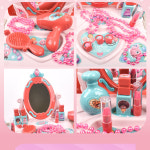 R 브레드이발소 마카롱 뷰티박스 스탠딩 화장대 br-1208 공주놀이 여자아이 선물 : 오즈토이