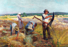 작품번호 1839 클로드 피르맹 The Wheat Harvest 밀 수확 : 명화판매