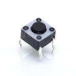 EST-1102  6X6X4.3 필름 텍트 스위치 TACT SWITCH : 일렉솔루션EST