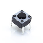 EST-1102  6X6X4.3 필름 텍트 스위치 TACT SWITCH : 일렉솔루션EST