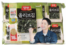 동원 양반 올리브 도시락김 4g X16봉 10세트 160봉 : 애드펀