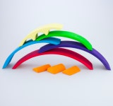 글뤽스캐퍼 다리 세트 Glückskäfer Bridge set, rainbow : 리틀홈즈