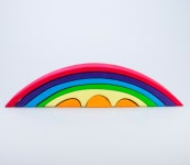 글뤽스캐퍼 다리 세트 Glückskäfer Bridge set, rainbow : 리틀홈즈
