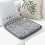 한일메디칼 온돌왕 전기방석 온열 쇼파 사무실 미드그레이 1인용 : NK테크코리아