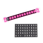 토드 컬러 주차알림판 블랙 / 자동차 주차번호판 : 제이큐