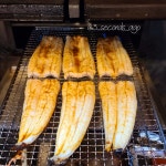 오븐에서 90% 초벌한 풍천민물장어 : 삼초전 율하점