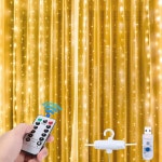 LED 와이어전구 캠핑 조명 트리전구 커튼 연말 파티 조명 300구 무드등 : 샤톤shop