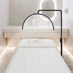 피부과LED조명 반원형 U자형 타투 속눈썹 피부샵 조명 : 공구 상자