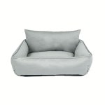 [커버만 판매] 강아지 고양이 방석 아이보리 커버 M : 킁킁펫