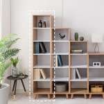 새롬 6단 수납장 공간박스 6단책장 다용도 수납장식장 : 파란들가구 디스몰