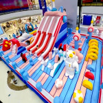 야외 실내 공원 어린이집 놀이터 트램폴린 풍선 탄력 대형 실외 슬라이드 가스 205 : 모여라샵