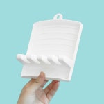 조리도구 거치대 냄비 뚜껑 받침대 정리대 주방 정리 용품 국자 정리 2P : 편리미엄샵