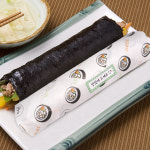 27x27 알찬 김밥 포장지 1000장 / 분식집 김밥 전문점 매장 소풍 캠핑 식품지 : 더포장마트