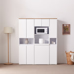 올밴 주방키큰장 냉장고 틈새장 수납장 : 가구소점