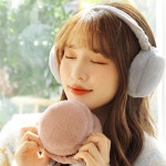지니스트레져 여성 주니어 귀마개 방한 털 겨울 헤어밴드형 귀도리 : 지니스 트레져