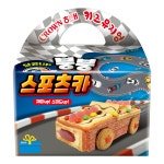크라운 해태 키즈뮤지엄 붕붕 스포츠카 과자집 만들기 키트 : 모구상점