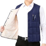 애니율 남성 가을 겨울 기모 퀄팅 패딩 조끼 G1981 : 애니율