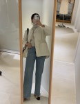 라레브 반팔 폴라 니트 : 라레브