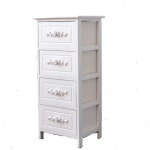 엔틱 서랍장 빈티지 서랍  무료 배송 단단한 나무 작은 침대 옆 탁자 너비/길이 40 높이 45-50cm 목가적 인 보관 캐비닛 미니 2 층 : 퍼니치드