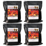 프리미엄참숯 2kg 4개 바베큐 숯 : SN월드