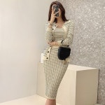 코트 이너 박시 니트 탑앤스커트 가디건 3세트 연필 스커트 세미 여성슈트 : 데일리쏙B
