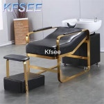 샴푸 미용실 바버샵 업소용 의자 Kfsee 1Pcs 세트 ins 평화로운 아침 이발소 헤어 침대 세척 : 좋은물건좋은사람
