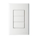 진흥 FS시리즈 전등 스위치 3구 1로 캡형 : 와우전기