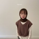 디그린 아기 바라클라바 스트라이프 겨울 아동 모자 겸 스카프 : 아리아별