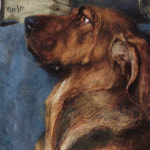 MOSO / 대형 캔버스 명화 그림액자 (브리튼 리비에르 Briton Riviere, Requiescat) : 아티고