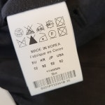 솔리드옴므 35-36 SS22 신상 슬랙스 블랙 린넨 마 팬츠 바지 S221PT33341B M-바지-009 : J 빈티지