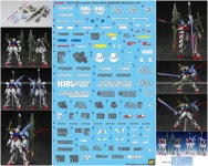 클린데칼 (NDa040) 퍼펙트 스트라이크 건담팩 (MG scale ,F02 03) : 데칼팩토리1