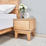 HWT39A 390 원목 서랍 협탁 참죽나무 : 히트가구