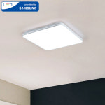 LED 뉴슬림 하이엔방등 60W 거실등 심플 디자인 센스있는 조명 : 텐 달러 마켓