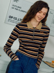 니어앤디어 JUICY CROP LONG SLEEVE T-SHIRT_BK : 니어 앤디어