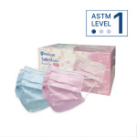 메디컴 롱타입 마스크 세이프 프리미어 마스크 1Box(50매) (블루) : 메디컴스토어