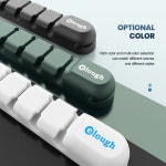 케이블 홀더 Elough USB 실리콘 와인 더 관리 수호자 데스크탑 7 5 3 클립 : 마중샵