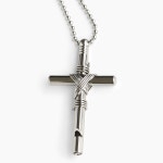 호각 아동 어린이 남녀공용 심판 코치 신호 비상 방범 초등학교 체육대회 경기 스포츠 남자 여자 패션 예쁜 군번목걸이 악세사리 스테인리스 : 문스샵