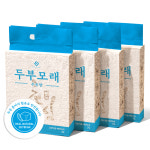 초심 고양이두부모래 가는 극세입자 먼지없는 대용량 7L x4개 오리지널 : 파워도그