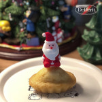 크리스마스 케이크 토퍼 장식 엎어진 누워있는 산타 데코픽 : 데데리트