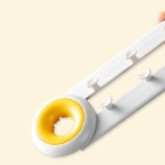 음식물 거름망 거치대 음식물 분리 트레이 음식 쓰레기 홀더 : 열구닫구