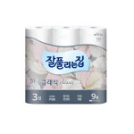미래생활 잘풀리는집 더 도톰한 퀼팅 3겹 27m 9롤X1팩 : jm컴퍼니