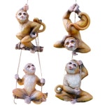 실외 정원 인테리어 장식 안뜰 수지 동물 야외 빌라 원예 풍경 나무 스윙 D 205 : 모여라샵