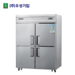 [우성기업] CWS(M)-1543RF-1 WS(M)-1543RF-1 55BOX 4도어 냉동 냉장고 /직냉식/아날로그(기본) 디지털/올스텐(기본) 업소용 냉동고 카페 식당... 