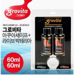 [댕냥] 그로비타 아쿠아세이프+라이브 박테리아 세트 60ml : 댕냥