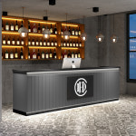 레트로 감성 캐셔 스테이션 카운터 데스크 테이블 냄비 베큐 당구장 작은 우유 차 143 : 헨델라움