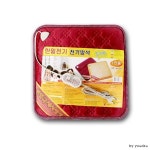 부드러운 극세사재질 절전형 1인용 전기방석 / 찜질 몸에좋은 펫 : 누리스마일